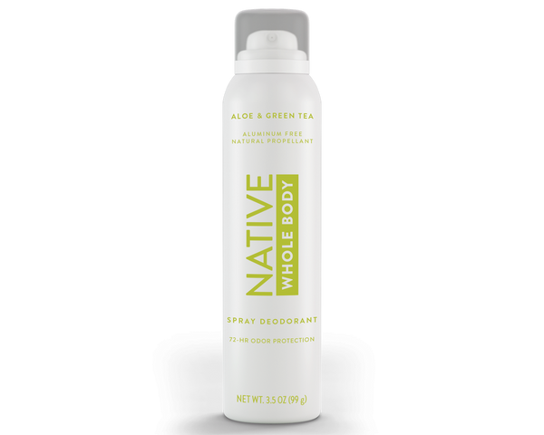 Aloe & Green Tea Whole Body Deodorant Spray